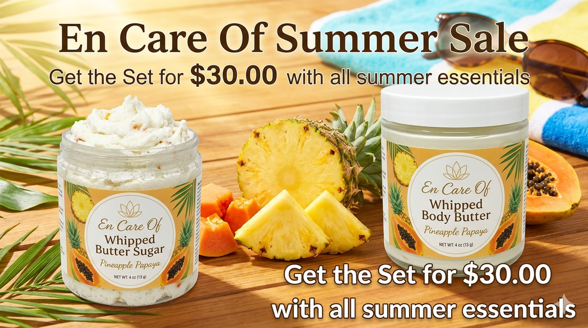 Summer Glow Ritual: Exfoliate + Nourish (Sugar Scrub & Body Butter Duo) by En.C.O. product image 4