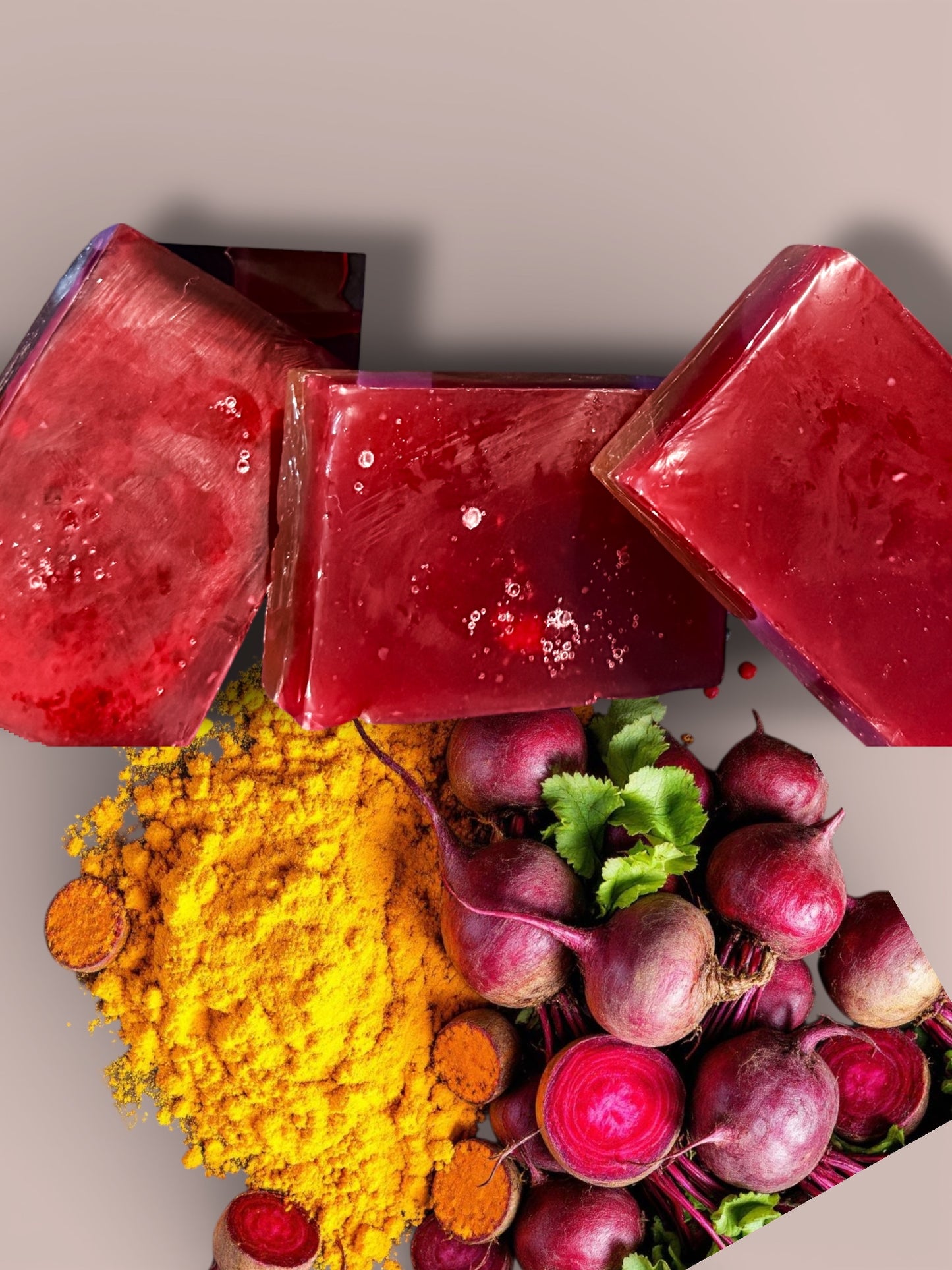 The Glow Duo: White Turmeric & Beetroot Revival Bar

A handcrafted, dual-sided soap designed to gently brighten, soothe, and refresh dull or uneven-looking skin—without stripping moisture.