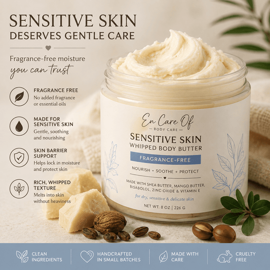 Fragrance-Free Whipped Body Butter for Sensitive Skin by En.C.O. product image 2