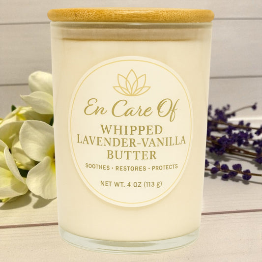 4oz Lavender Vanilla Whipped Body Butter